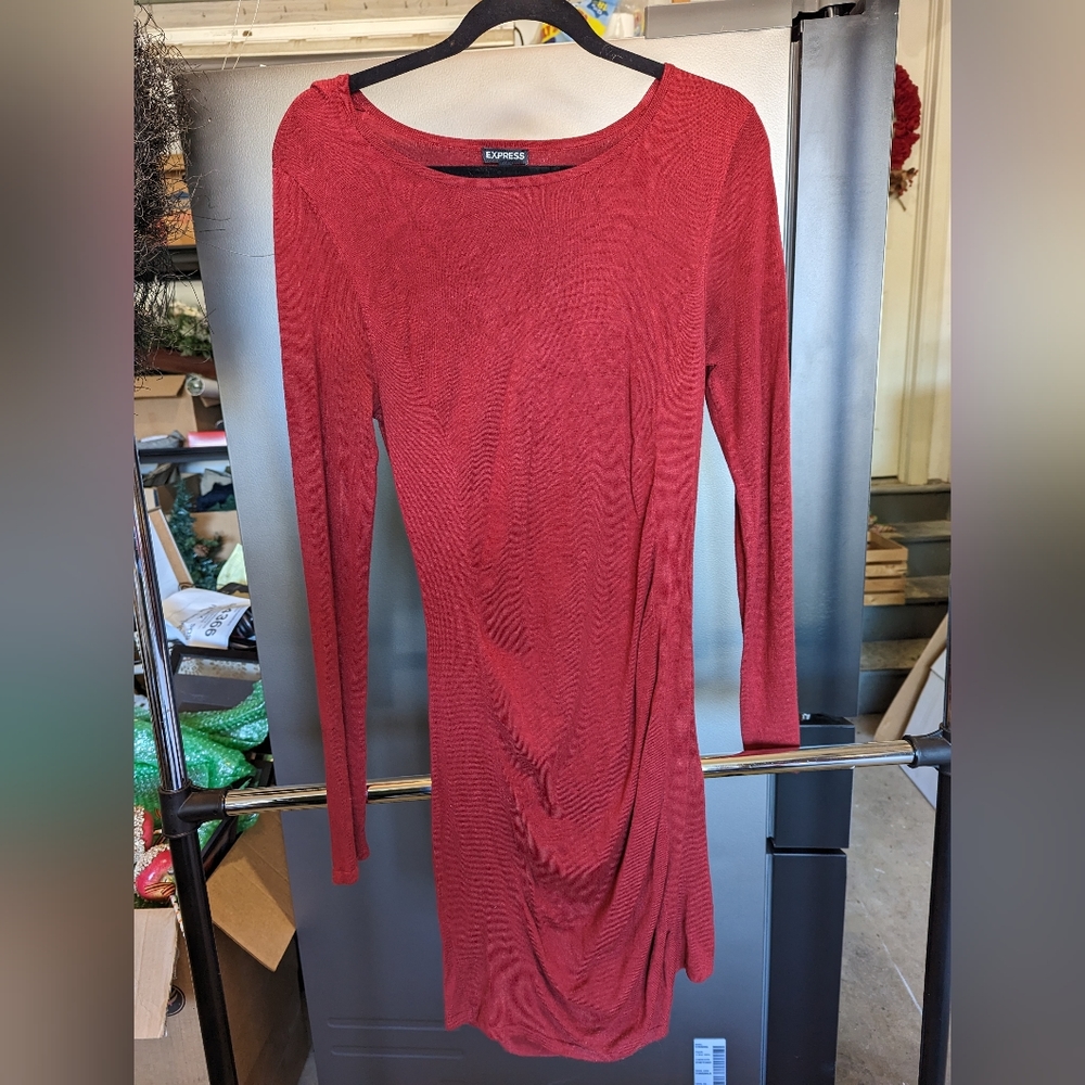 Express Bodycon Sweater Dress